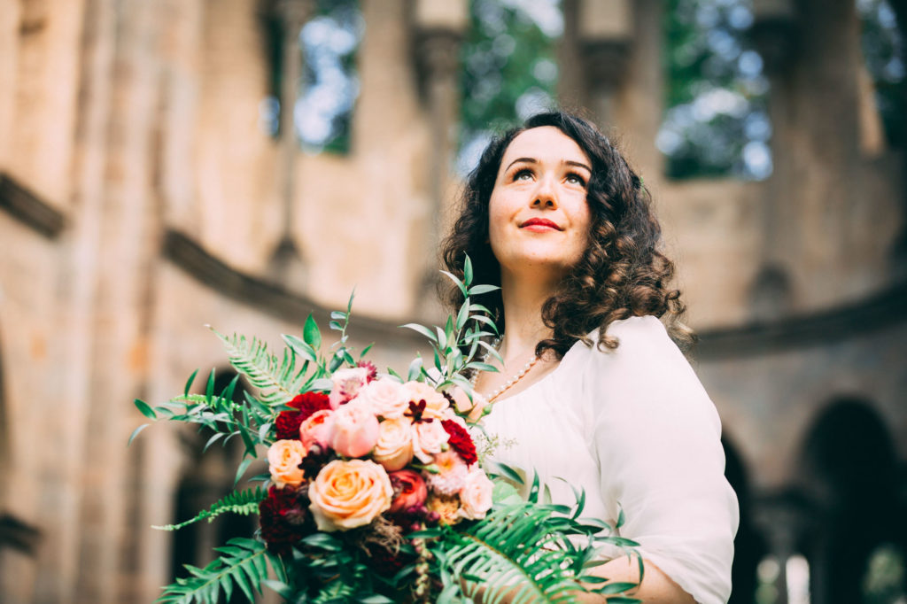 Wunderschöne Braut - Luca Goldhorn Hochzeitsfotograf