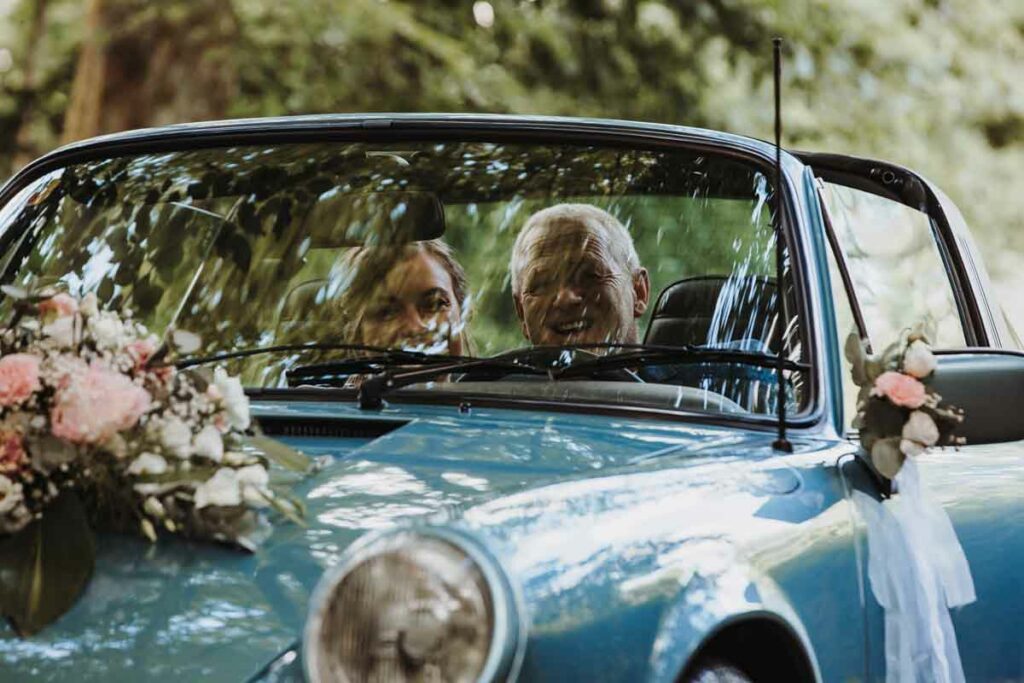 Porsche Hochzeit