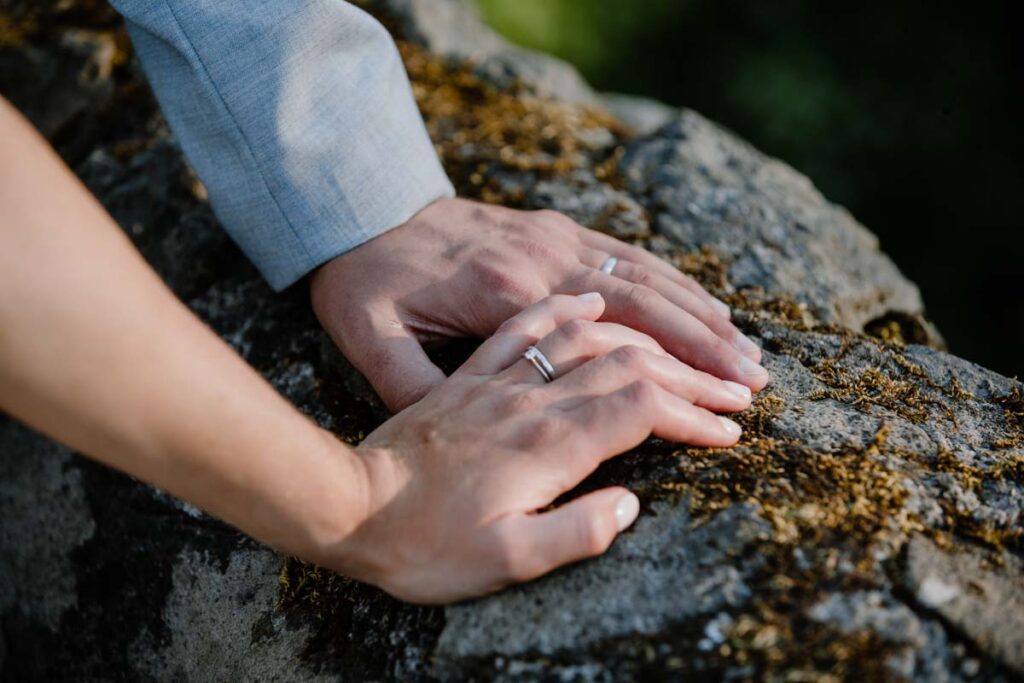 Hochzeitsfotografie Ringe